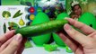 La Couleur Verte avec Jumbo Surprise Œufs Play-Doh Apprendre les Couleurs pour Bébés, Enfants, Préscolaire