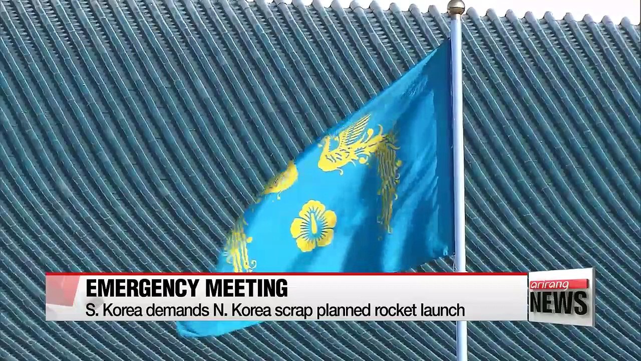 S. Korea demands N. Korea scrap planned rocket launch