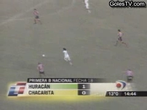 Huracan 1-0 Chacarita (Barrientos)
