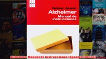 Download PDF  Alzheimer Manual de instrucciones Spanish Edition FULL FREE