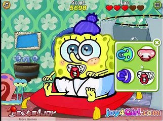 SpongeBob SquarePants Baby CAre - Full Episode - Kids Channel TV