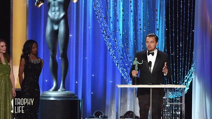 Leonardo DiCaprio Wins Best Movie Actor SAG Awards 2016 (1)