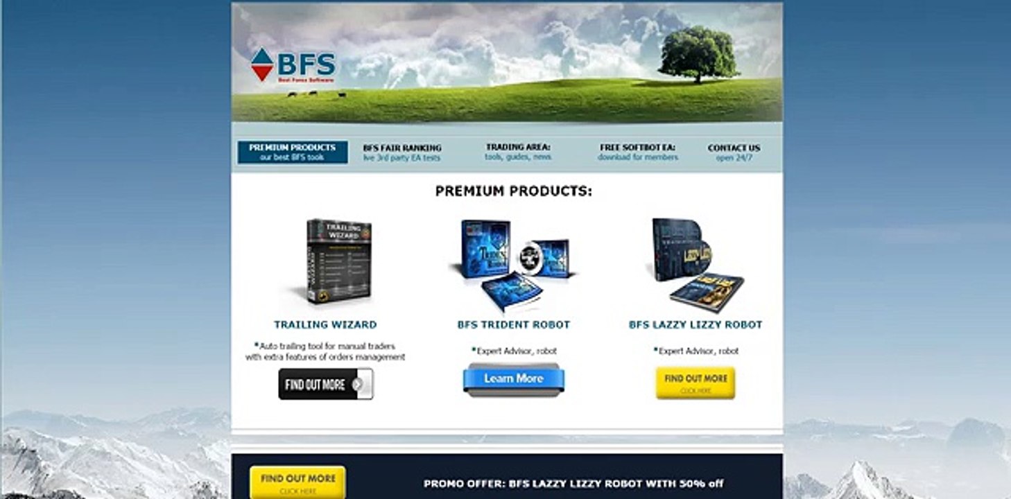 [ITNW] The Best Forex Robots.  BFS Trident Robot and  BFS Lazzy Lizzy
