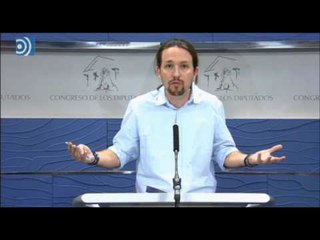 Pablo Iglesias tacha a Pedro Sánchez de hipócrita porque "intenta vender algo que no tiene"