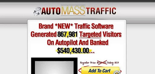 Auto mass traffic | new traffic software (bonus+discount)