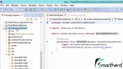 Eclipse Tutorial Android LOLLIPOP Application Development for Beginner  (78)