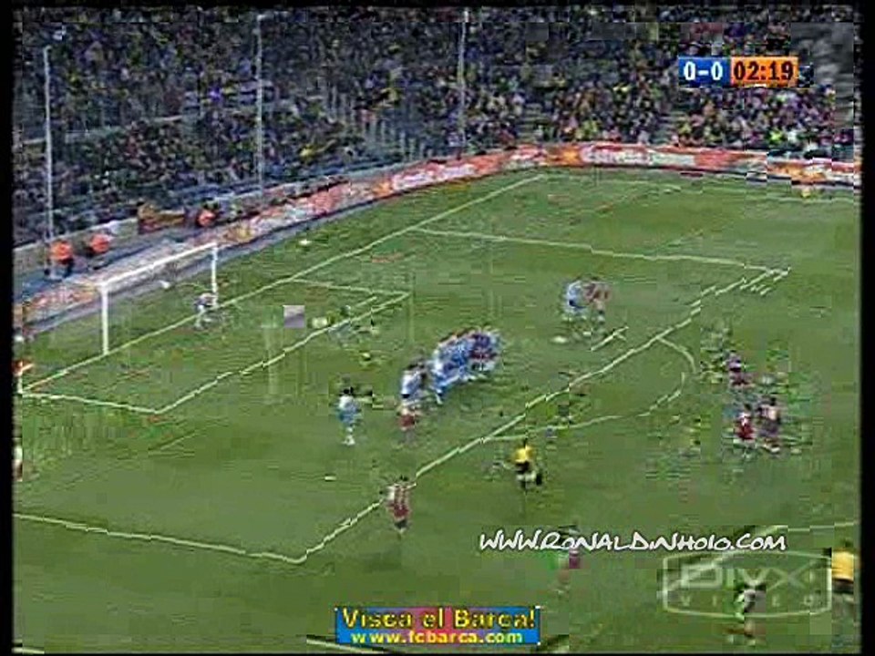 ronaldinho coup franc