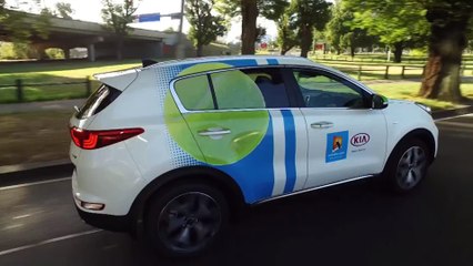 Un petit tour en Kia Sportage avec Rafael Nadal