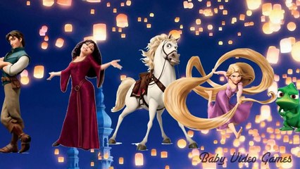 Finger Family Tangled Rapunzel Song Daddy Finger Nursery Rhymes449