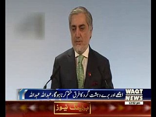 terrorism is major danger for region Afghan chief executive