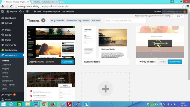 How to Delete Themes through Wordpress Admin Dashboard?