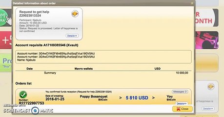 MMM Global Pays 10000 USD