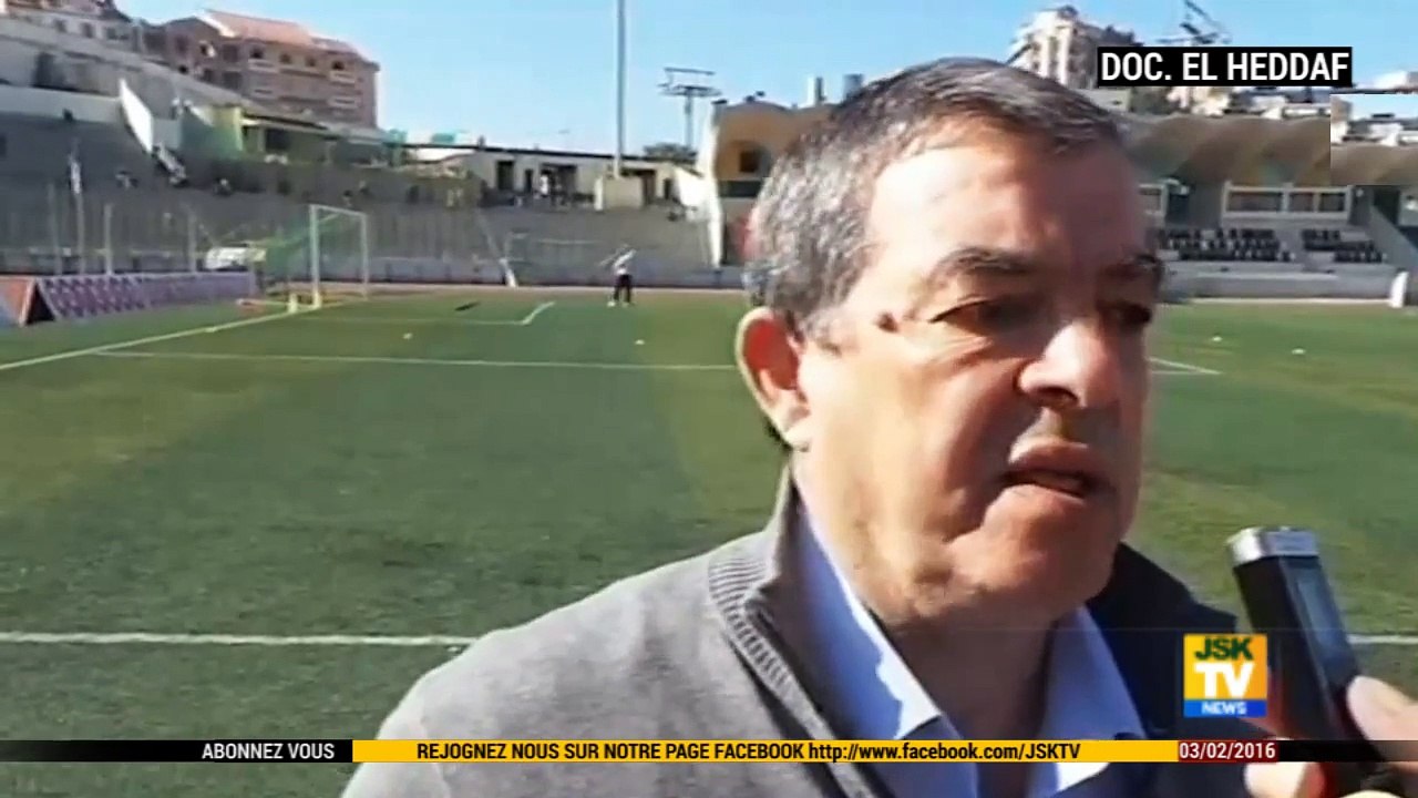 Mohand Chérif Hannachi après la reprise des entrainements _ JS Kabylie - JSK