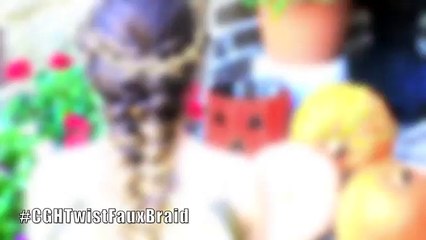 Twist Faux Braid ¦ Greek Goddess ¦ Halloween Hairstyles
