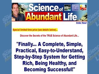 Science Of Abundant Life
