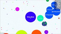 Agar.io Party Mode - Playing with two Cells simultaneously