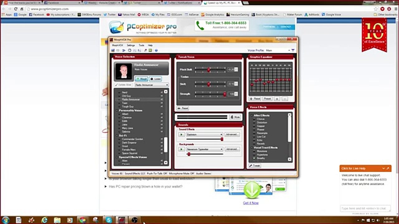 Trolling PC Optimizer Pro | Scammers Support