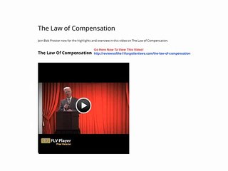 Reviews Of The 11 Forgotten Laws | The Law Of Compensation