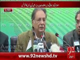 92 News slams Pervaiz Rasheed over his statement 