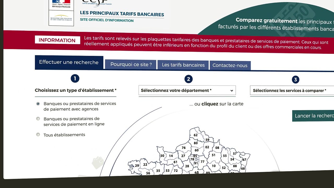 Comparez gratuitement et simplement les tarifs bancaires