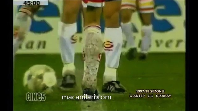 21.03.1998 - 1997-1998 Turkish 1st League Matchday 27 Gaziantepspor 1-1 Galatasaray