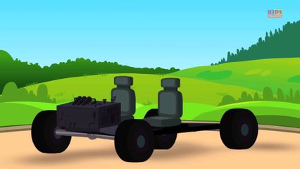 KZKCARTOON TV-Police Car- Toy Unboxing For Kids -- Children's Toy Collector