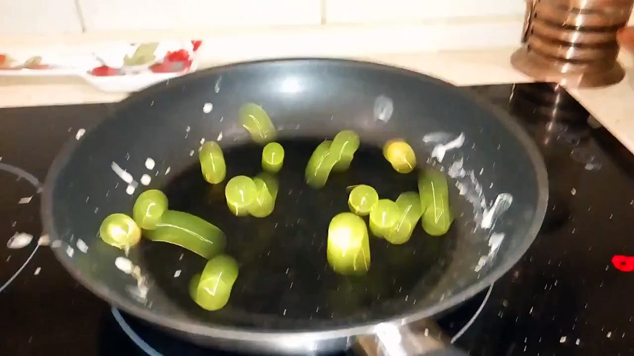 Гидрогель на сковороде