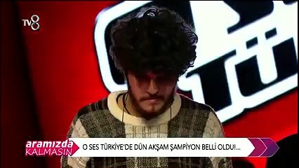 O Ses Türkiye'nin şampiyonu Emre Sertkaya Aramızda Kalmasın'a konuştu
