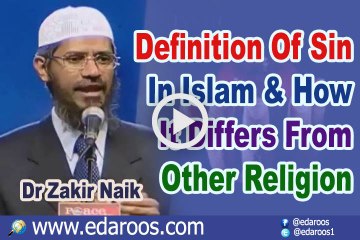 Definition Of Sin In Islam & How It Differs From Other Religion - Dr Zakir Naik