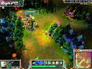 (리그오브레전드) 리븐Q평강좌 설명을 잘 못하지만 원리는 확실! riven q cancle attack 양띵TV후추