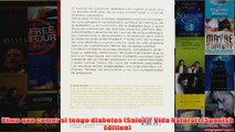 Download PDF  Dime que comer si tengo diabetes Salud Y Vida Natural Spanish Edition FULL FREE
