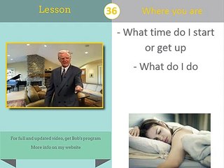Where are you, Bob Proctor, Six minutes to success review, Lesson 36