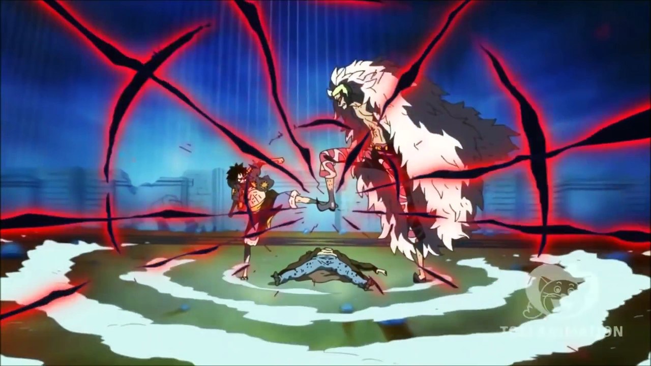 Luffy Vs Doflamingo Conqueror S Haki Clash One Piece 723 Hd 1080p Video Dailymotion