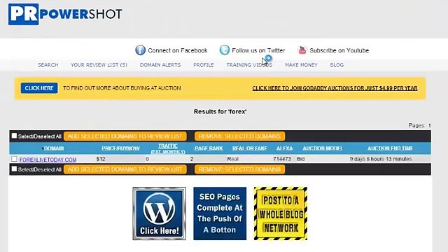 PR Powershot | Domain Alerts Setup for Finding Expired, Old, and High-Value Domains