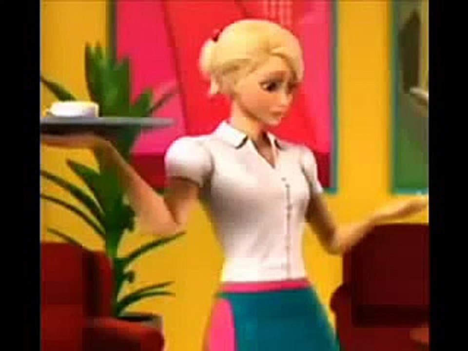 Barbie Princess charm school song Top of the World
