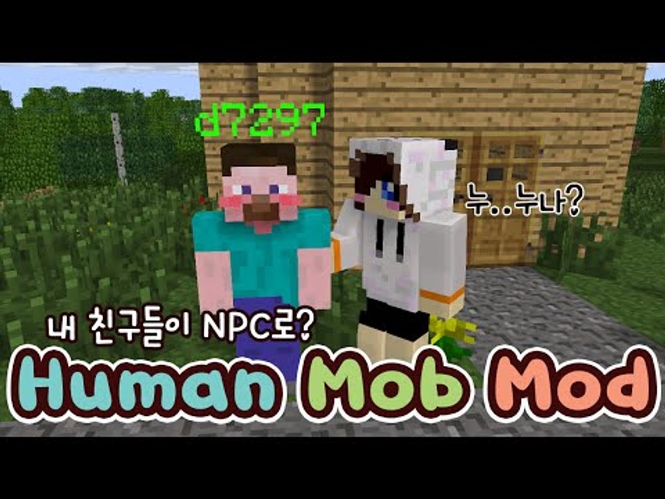 내가 아는 친구들이..마크 NPC로 됐다고? 양띵크루 마크NPC로 만나보기! 마크 휴...
