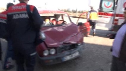 Adana'da Trafik Kazası; 2'si Ağır 3 Yaralı