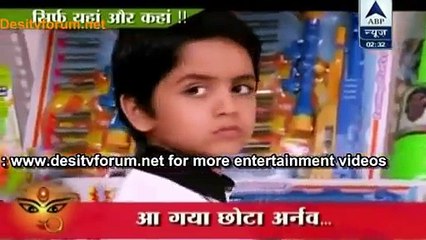 Arnab Ji Ka Nanha Swaroop - Iss Pyaar Ko Kya Naam Doon SBS 19th oct 2012