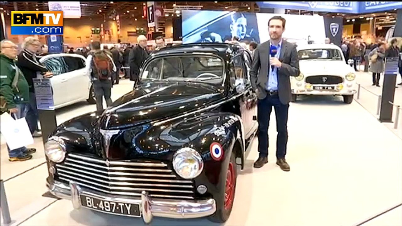 Salon Rétromobile: des classiques aux stars françaises