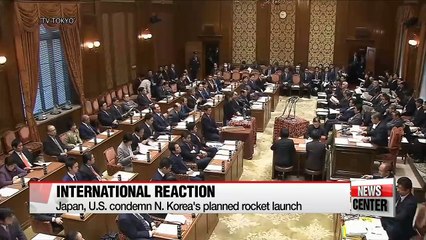 North Korea condemned for new threat to international community