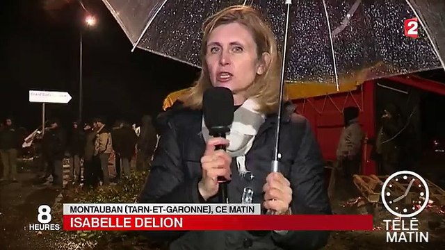 Montauban : des éleveurs en colère organisent un blocus