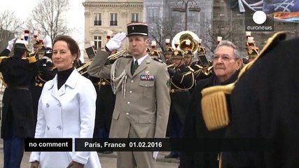 Diplomatic triumph? Castro's historic visit to France