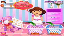 Dora the Explorer Baby Game - Dora Laundry Cleaning Time