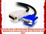 C2G 3m DVI-A Male to HD15 VGA Female Analogue Extension Cable - adaptadores de cable de v?deo