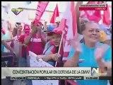 Chavistas manifestaron por la propuesta de la GMVV