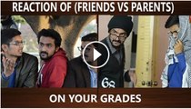 KhujLee Vines - Reaction of (Friends vs Parents) on your Result
