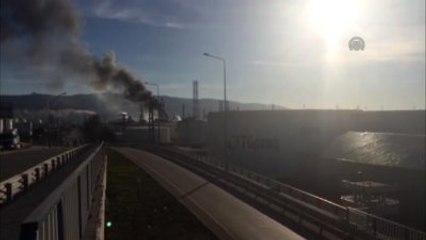 Tüpraş Rafinesinde Yangın