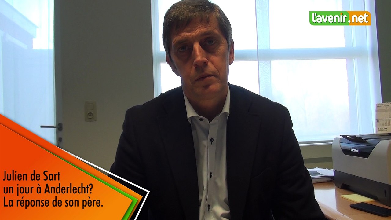 Julien de Sart un jour à Anderlecht? La réponse de son père Jean-François