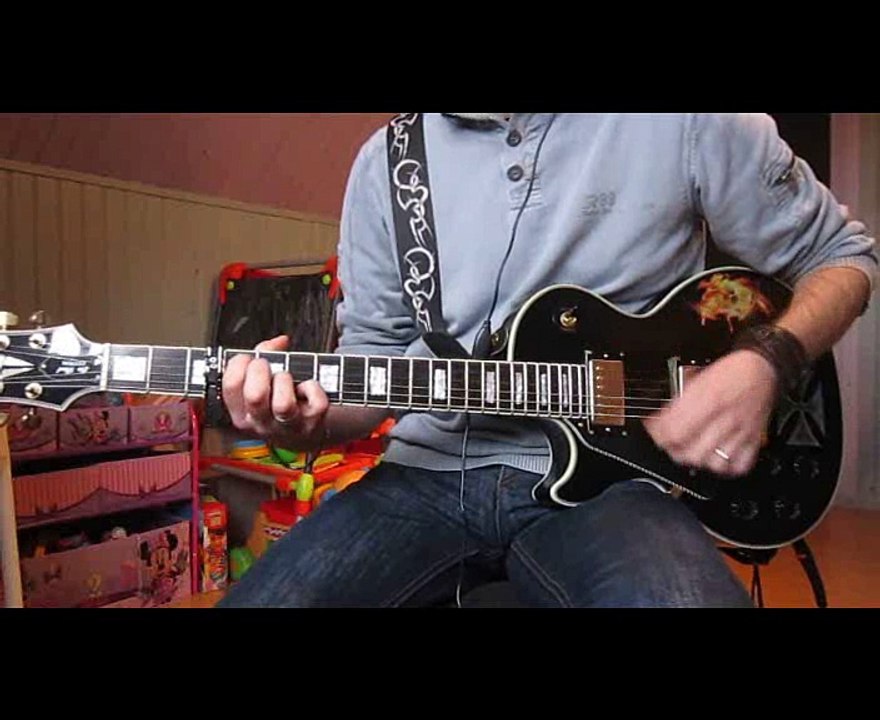Toujours vivant Renaud guitar cover