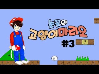 양띵TV눈꽃 [ 병맛스럽다! 고양이마리오 -3편]